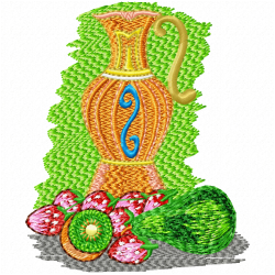 Fruits Embroidery Design 2 Fruits Embroidery Design 2